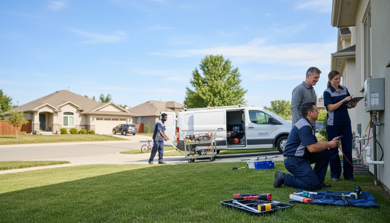Tankless water heater service in Camp Verde, AZ